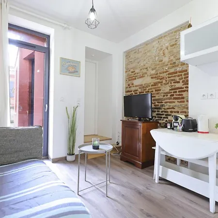 Appartement Michel Metro 2min - Centre - Terrasse Toulouse